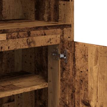 Highboard Old Wood - Elegant Storage Solution | HipoMarket