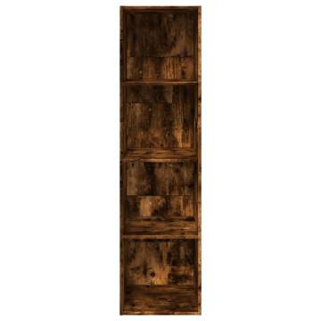 Bookcase Smoked Oak 40x30x152 cm - Stylish Storage Solution