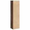 Stylish Brown Oak Bookcase - 40x30x152 cm Engineered Wood