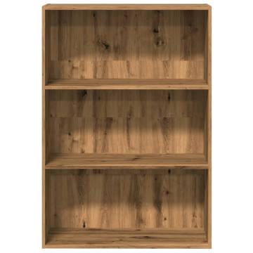 Artisian Oak Bookcase - Stylish Storage Solution | HipoMarket