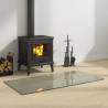 Fireplace Glass Plate Rectangular 100x50 cm - HipoMarket