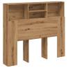 Headboard Cabinet Artisan Oak - Stylish Storage Solution | HipoMarket