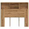 Headboard Cabinet Artisan Oak - Stylish Storage Solution | HipoMarket