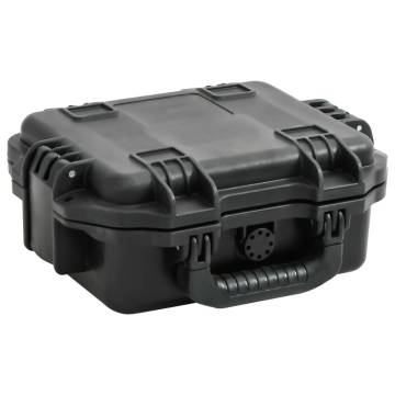 Portable Flight Case Black 30x24.5x12.5 cm - Hipomarket