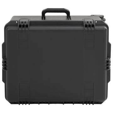 Portable Flight Case Black 62.5x49.5x37 cm - Hipomarket