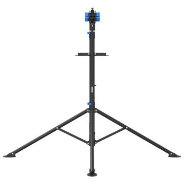 Adjustable Foldable Bike Repair Stand - 108-188 cm Blue Steel