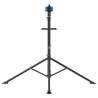 Adjustable Foldable Bike Repair Stand - 108-188 cm Blue Steel