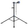 Adjustable Foldable Bike Repair Stand - 108-188 cm Blue Steel