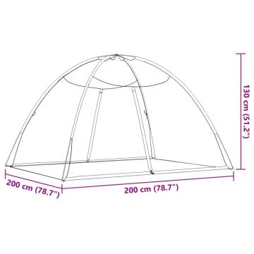 Mosquito Net Mongolia with Doors - 200x200 cm | HipoMarket