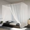  Hanging Mosquito Net 156 Mesh White 220x180x180 cm Size 220 x 180 x 180 cm 