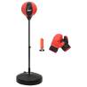 Punching Ball Set with Adjustable Height & Gloves | HipoMarket