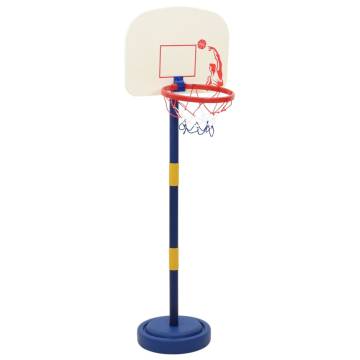 Basketball Stand with Ball & Pump - Adjustable Height 90-121 cm