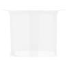 Hanging Mosquito Net 220x120x150 cm - 156 Mesh White