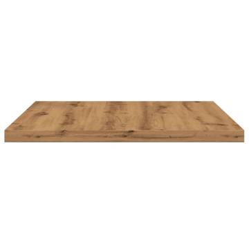 Artisan Oak Wall Shelves - 4 Pcs | Hipomarket UK