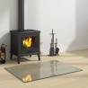  Fireplace Glass Plate Rectangular 80x60 cm Size 80 x 60 cm Quantity in Package 1 