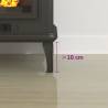 Fireplace Glass Plate Rectangular 80x60 cm - Premium Protection