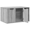 Cat Litter Box Enclosure Grey Sonoma - 80x50x45 cm