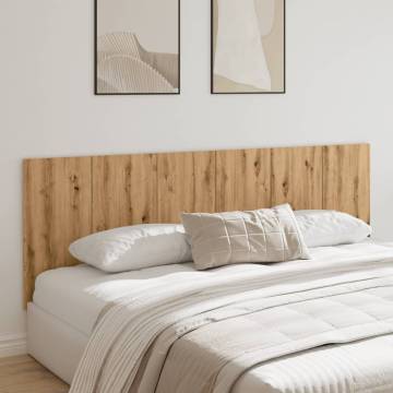 Artisian Oak Wall Headboard | Elegant Engineered Wood Design