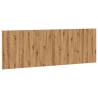 Artisian Oak Wall Headboard | Elegant Engineered Wood Design