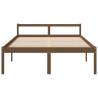 Bed Frame Honey Brown 150x200 cm King Size Solid Wood Pine