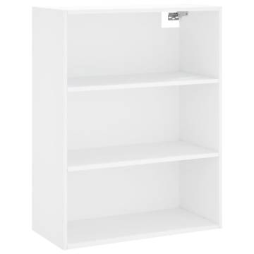 Stylish Highboard White 69.5x34x180 cm | Hipo Market