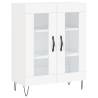 Stylish Highboard White 69.5x34x180 cm | Hipo Market