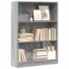  Bookcase Grey Sonoma 80x24x109 cm Engineered Wood Colour grey sonoma Quantity in Package 1 Height 109 cm Width 80 cm 