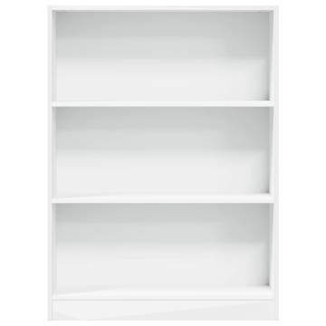 Bookcase White 80x24x109 cm - Stylish Storage Solution