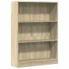 Bookcase Sonoma Oak 80x24x109 cm - Stylish Storage Solution