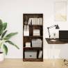 Bookcase Smoked Oak 60x24x143 cm - Stylish Storage Solution