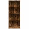 Bookcase Smoked Oak 60x24x143 cm - Stylish Storage Solution