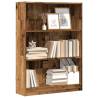  Bookcase Old Wood 80x24x109 cm Engineered Wood Colour old wood Quantity in Package 1 Height 109 cm Width 80 cm 