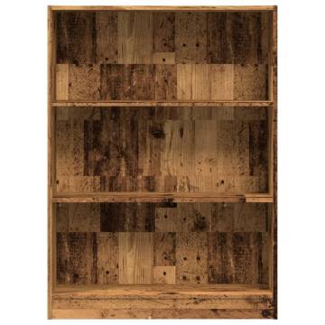 Bookcase Old Wood 80x24x109 cm - Stylish Storage Solution