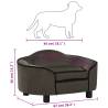 Plush Dark Grey Dog Sofa - 67x47x36 cm | HipoMarket