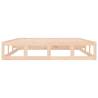 Solid Wood Bed Frame 200x200 cm | Stylish & Sturdy Design