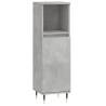 3 Piece Bathroom Cabinet Set - Concrete Grey Wood | HipoMarket