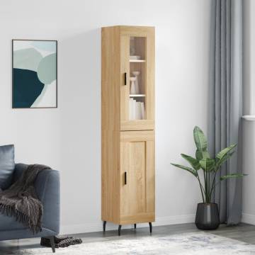 Highboard Sonoma Oak - Stylish Storage Solution | HipoMarket