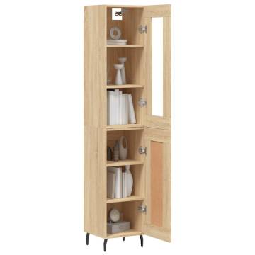 Highboard Sonoma Oak - Stylish Storage Solution | HipoMarket