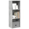  Bookcase Concrete Grey 40x30x114 cm Engineered Wood Colour concrete grey Quantity in Package 1 Height 114 cm Width 40 cm 