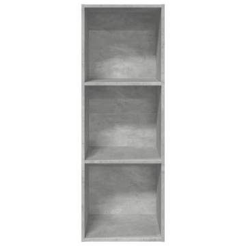 Bookcase Concrete Grey - Stylish Storage Solution | Hipomarket