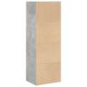 Bookcase Concrete Grey - Stylish Storage Solution | Hipomarket