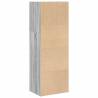 Bookcase Grey Sonoma 40x30x114 cm - Stylish Storage Solution