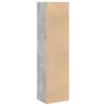 Bookcase Concrete Grey 40x30x152 cm - Stylish Storage Solution