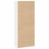 Elegant White Book Cabinet - 80x30x189 cm | Hipomarket UK