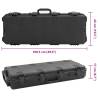 Portable Flight Case Black - 100.5x42x17 cm | HiPoMarket