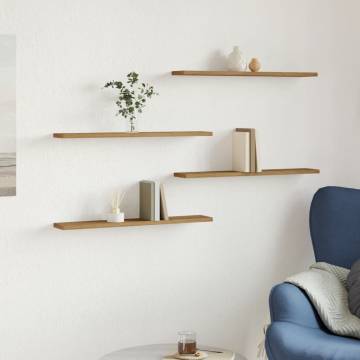 Bookshelf Boards - 4 pcs Artisan Oak | Hipomarket UK