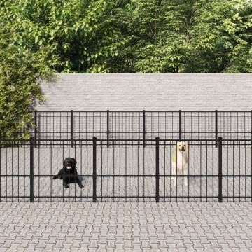 Outdoor Dog Kennel - Safe & Sturdy 65.86 m² Play Area