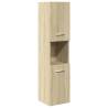 5 Piece Bathroom Furniture Set - Sonoma Oak | Hipomarket UK