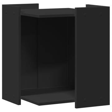 Cat Litter Box Enclosure Black | Stylish & Space-Saving Design