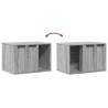 Cat Litter Box Enclosure - Grey Sonoma - Durable & Stylish